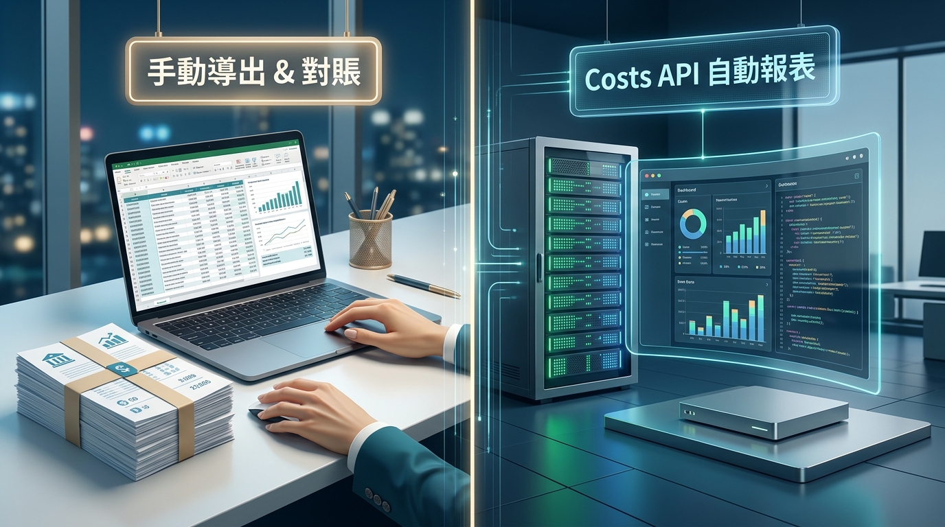 OpenAI 后台导出和 Costs API 自动报表怎么选 对比配图