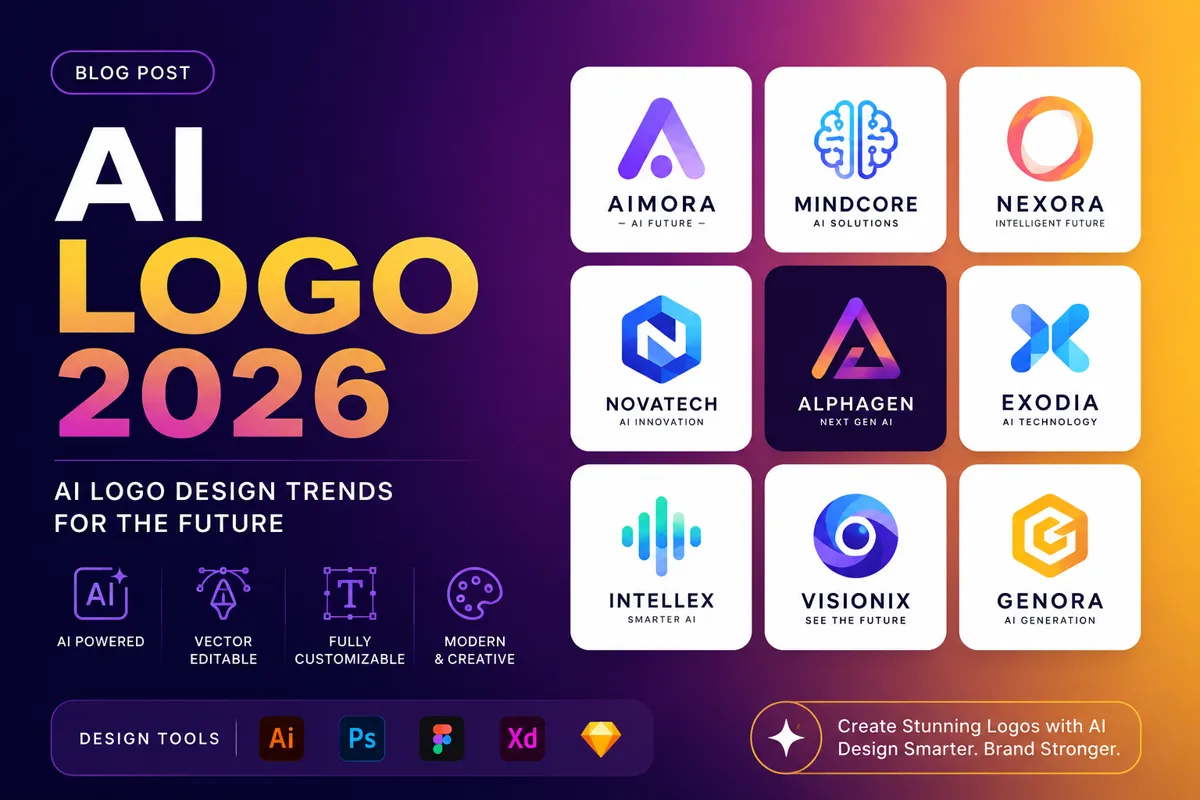 AI生成Logo设计：2026年6款对比+教程
