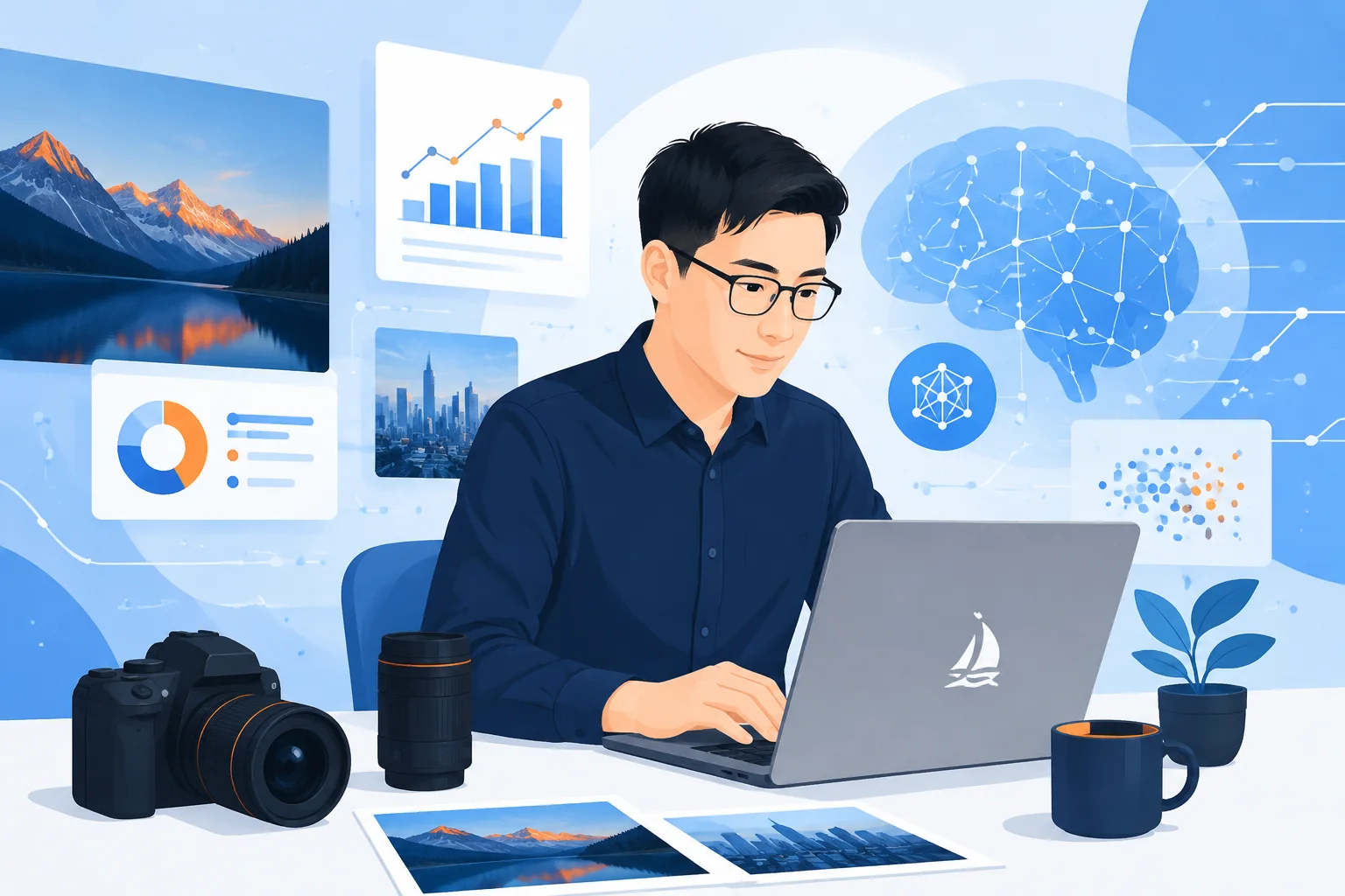 AI摄影2026：5款AI拍照工具+修图提效10倍实战