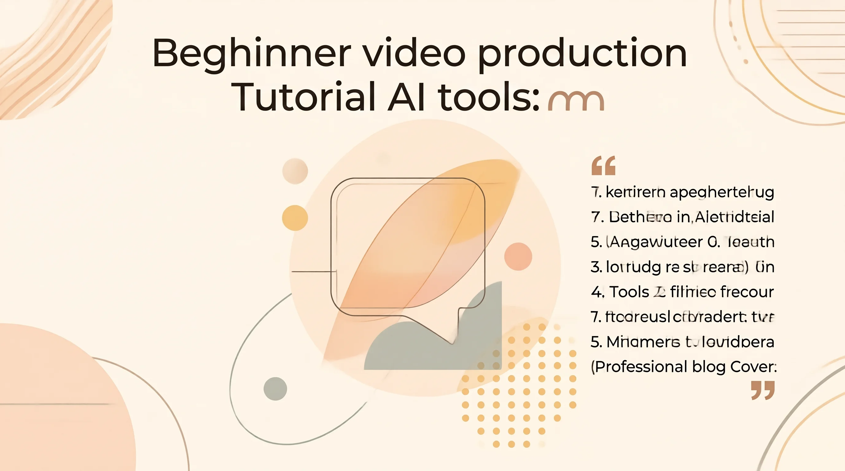 AI怎么制作视频教程：零基础新手入门完全指南