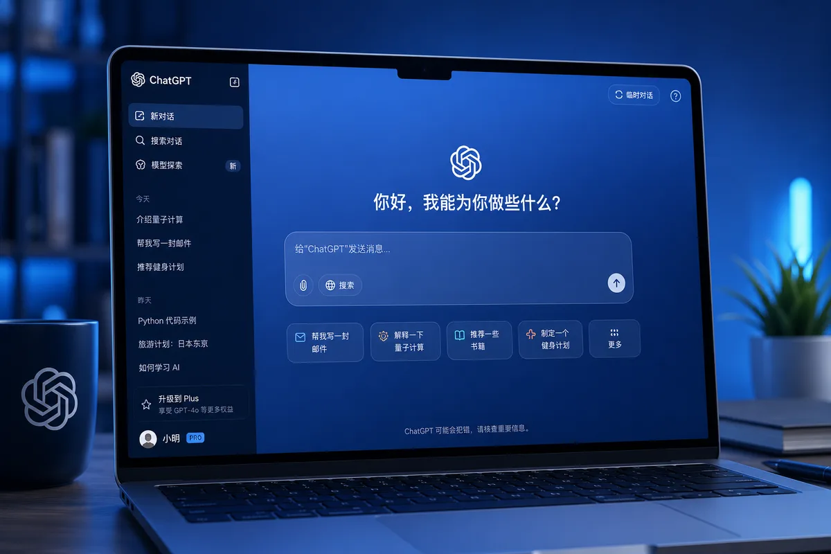 ChatGPT国内使用完整指南：注册、下载、访问方法（2026最新）