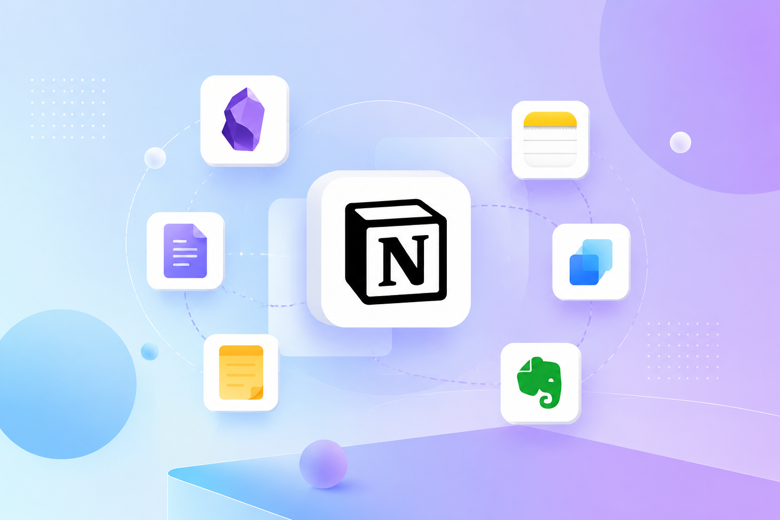Notion替代品2026：6个更好用/免费的笔记工具