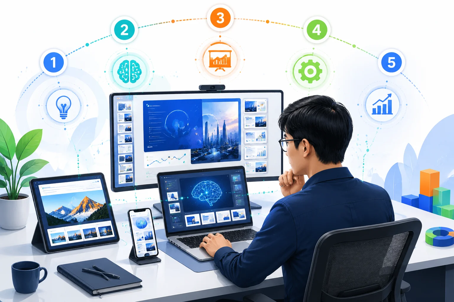 AI PPT工具工作流