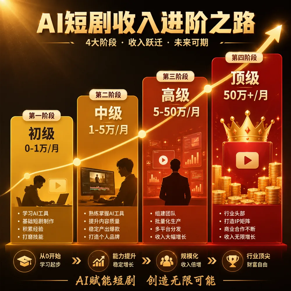 AI短剧收入与变现路径