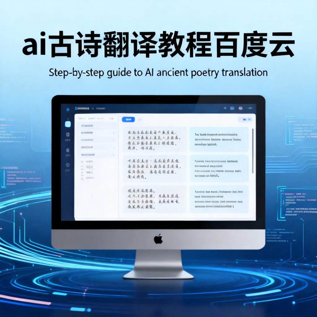 ai古诗翻译教程百度云配图2