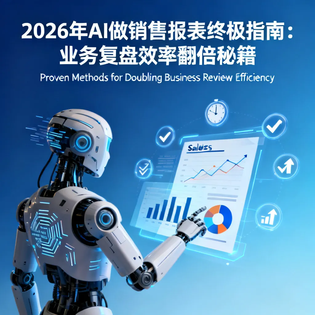 2026年AI做销售报表终极指南:业务复盘效率翻倍秘籍配图1