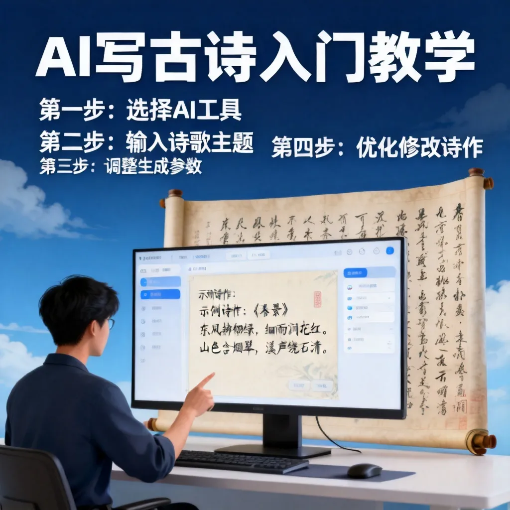 ai写古诗怎么入门教学配图1