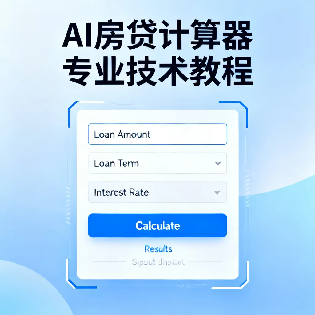 AI房贷计算器配图1