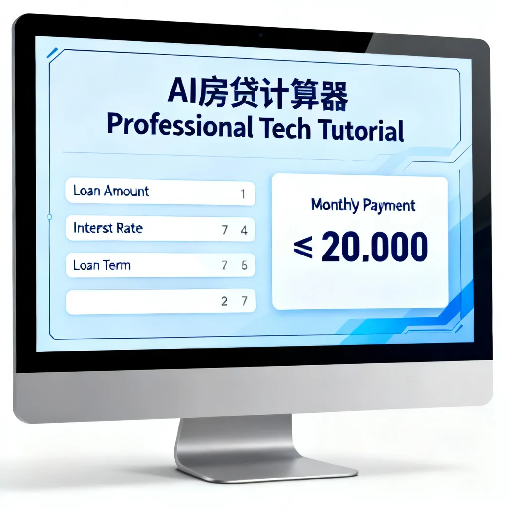 AI房贷计算器配图2
