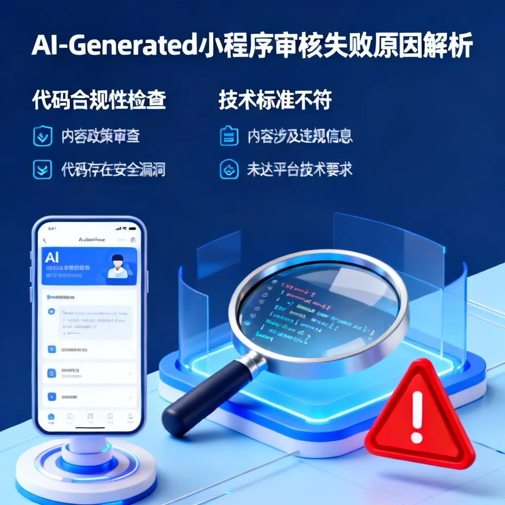 ai做小程序怎么审核不了配图2