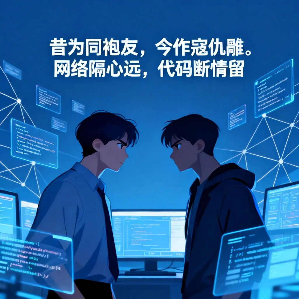 AI写五言诗写曾经很好的朋友现在成了仇敌配图2