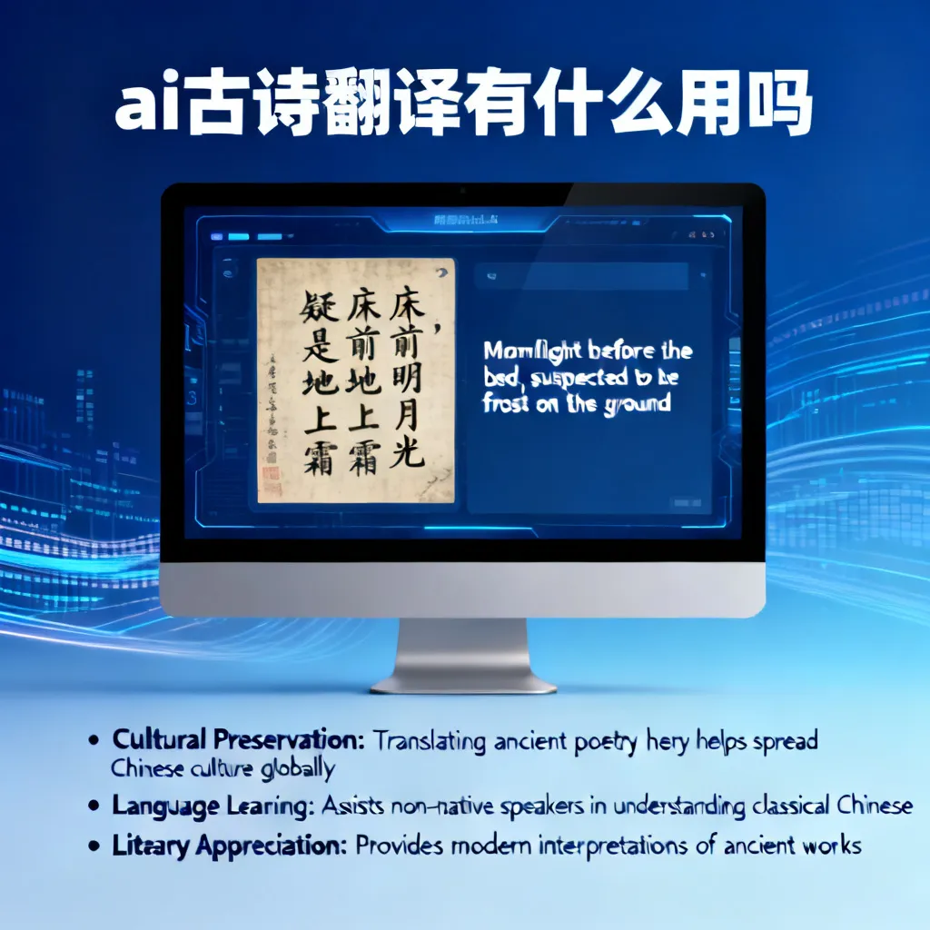 ai古诗翻译有什么用吗配图2