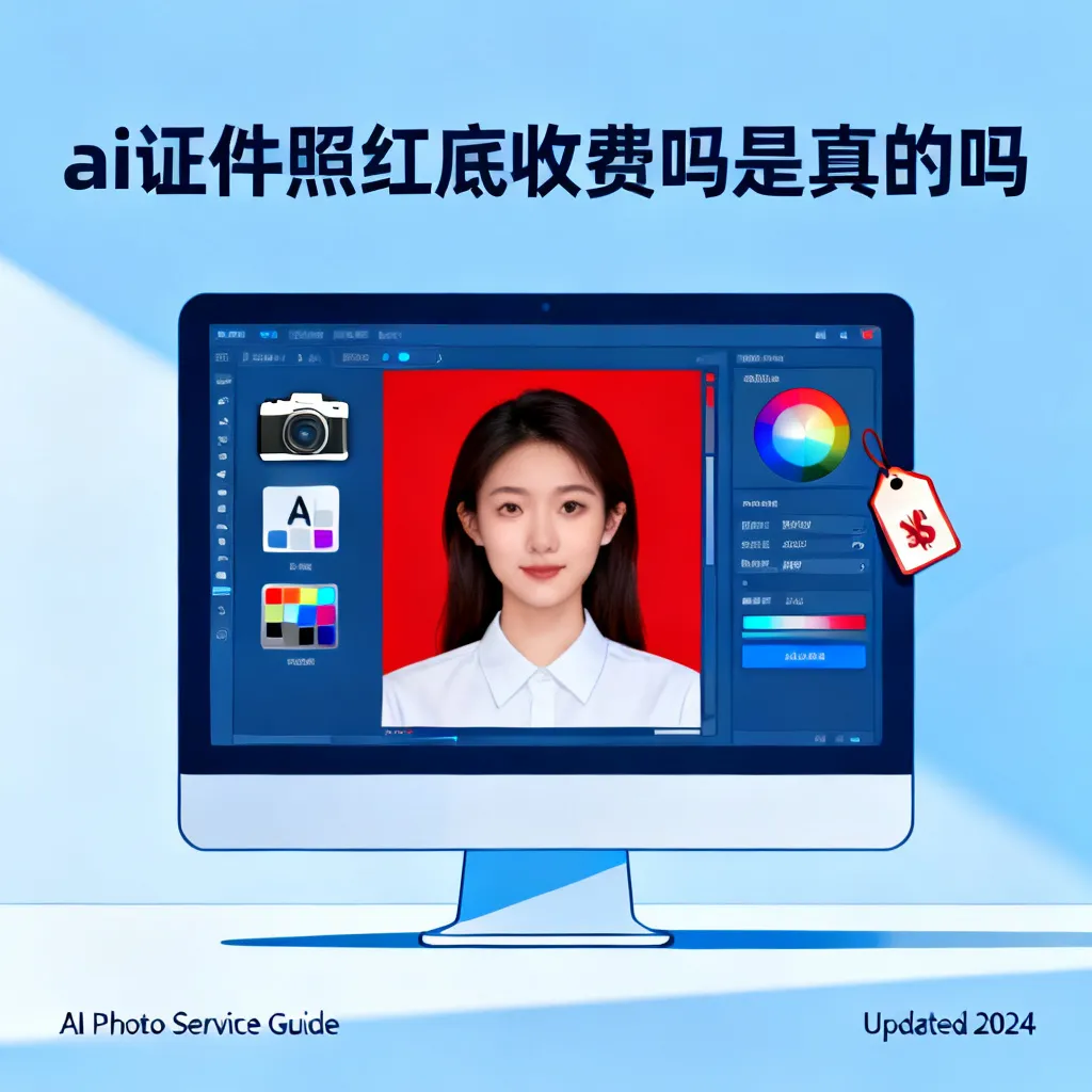 ai证件照红底收费吗是真的吗配图1