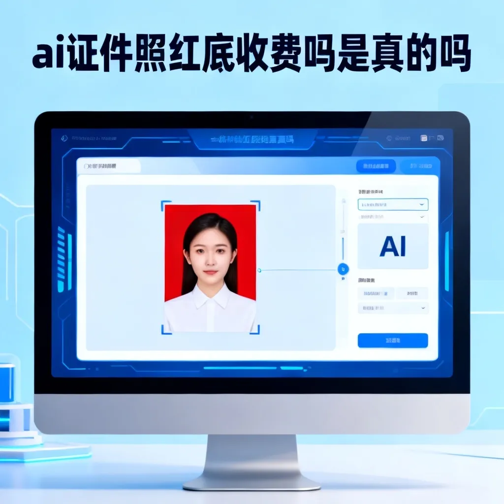 ai证件照红底收费吗是真的吗配图2