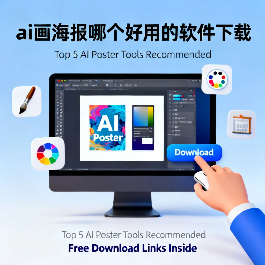 2026年必看：AI画海报哪个好用的软件下载？亲测7款工具后我找到了答案