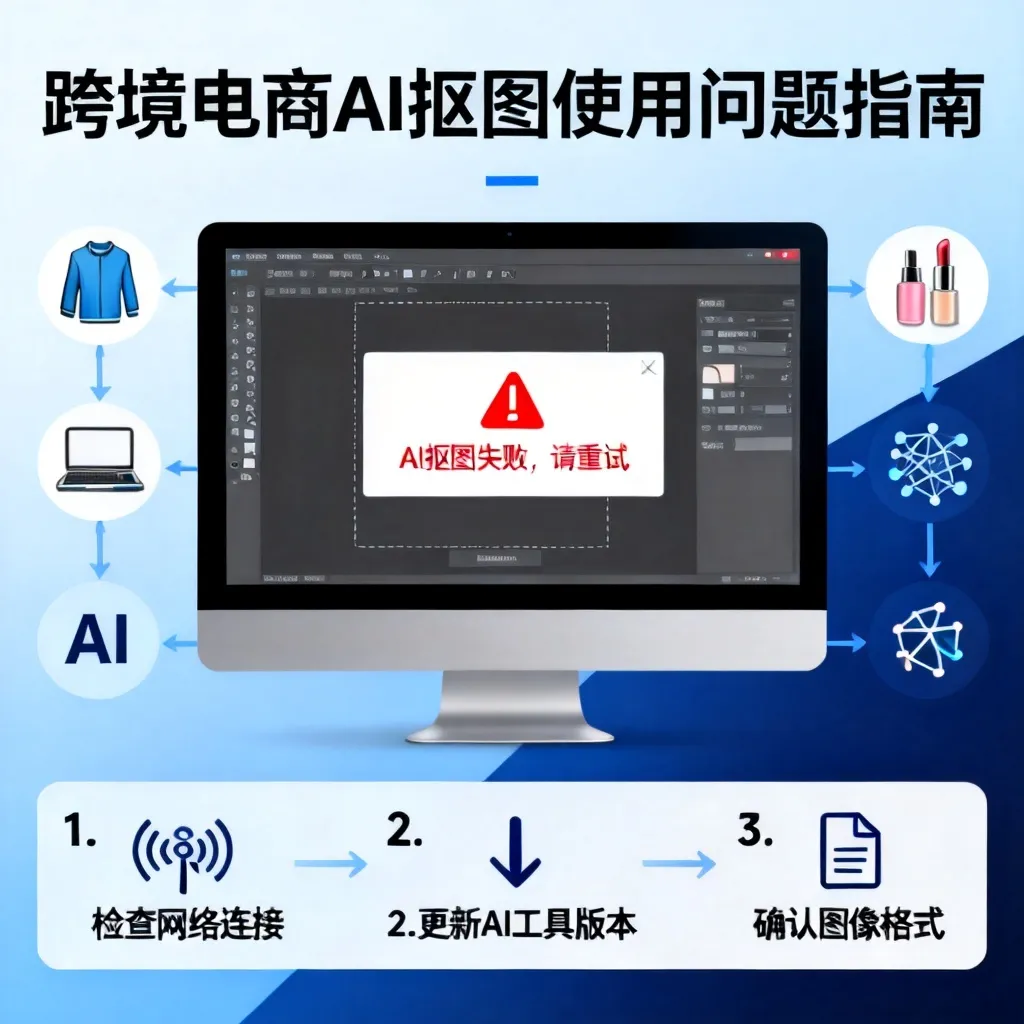跨境电商ai抠图怎么用不了配图2