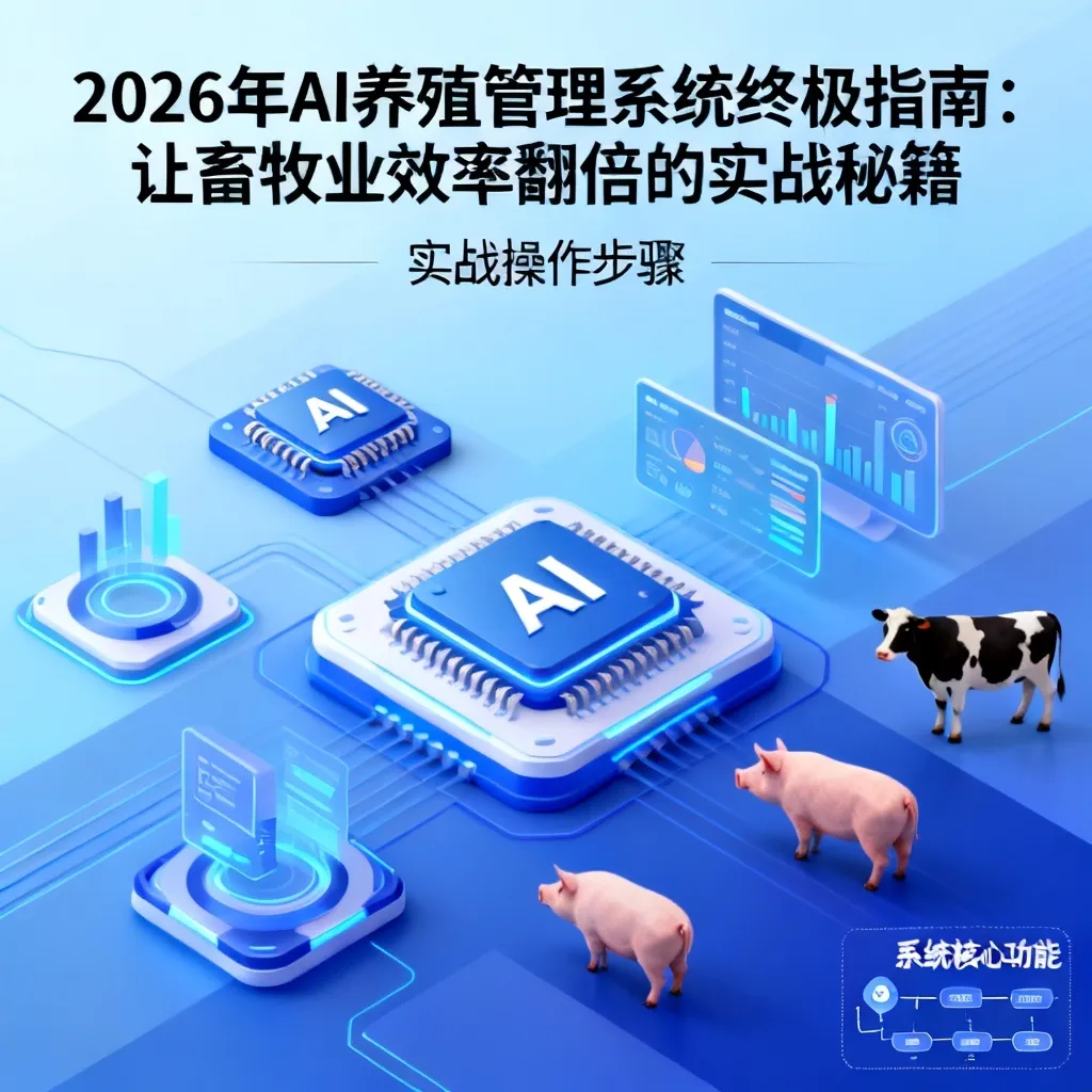 2026年AI养殖管理系统终极指南：让畜牧业效率翻倍的实战秘籍与前沿趋势解析