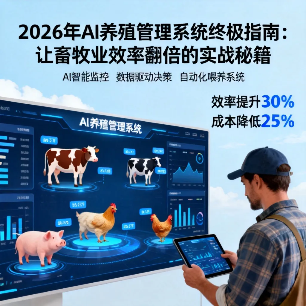 2026年AI养殖管理系统终极指南:让畜牧业效率翻倍的实战秘籍配图2