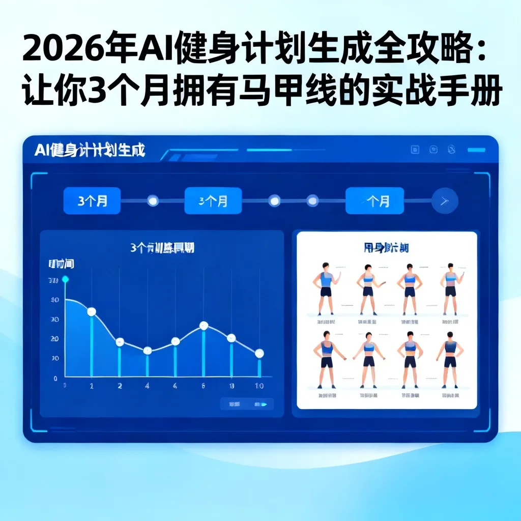 2026年AI健身计划生成全攻略：让你3个月拥有马甲线的实战手册配图2