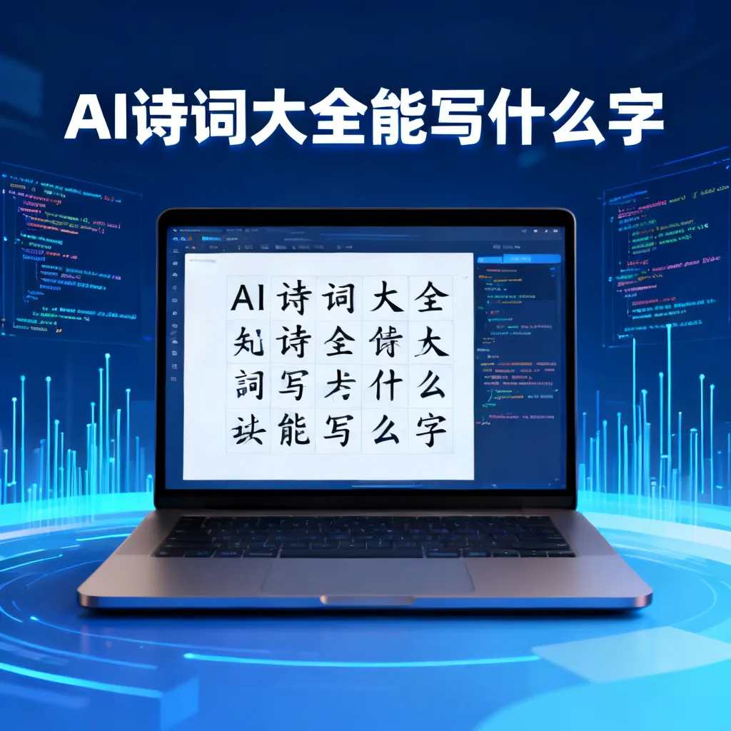 ai诗词大全能写什么字配图1