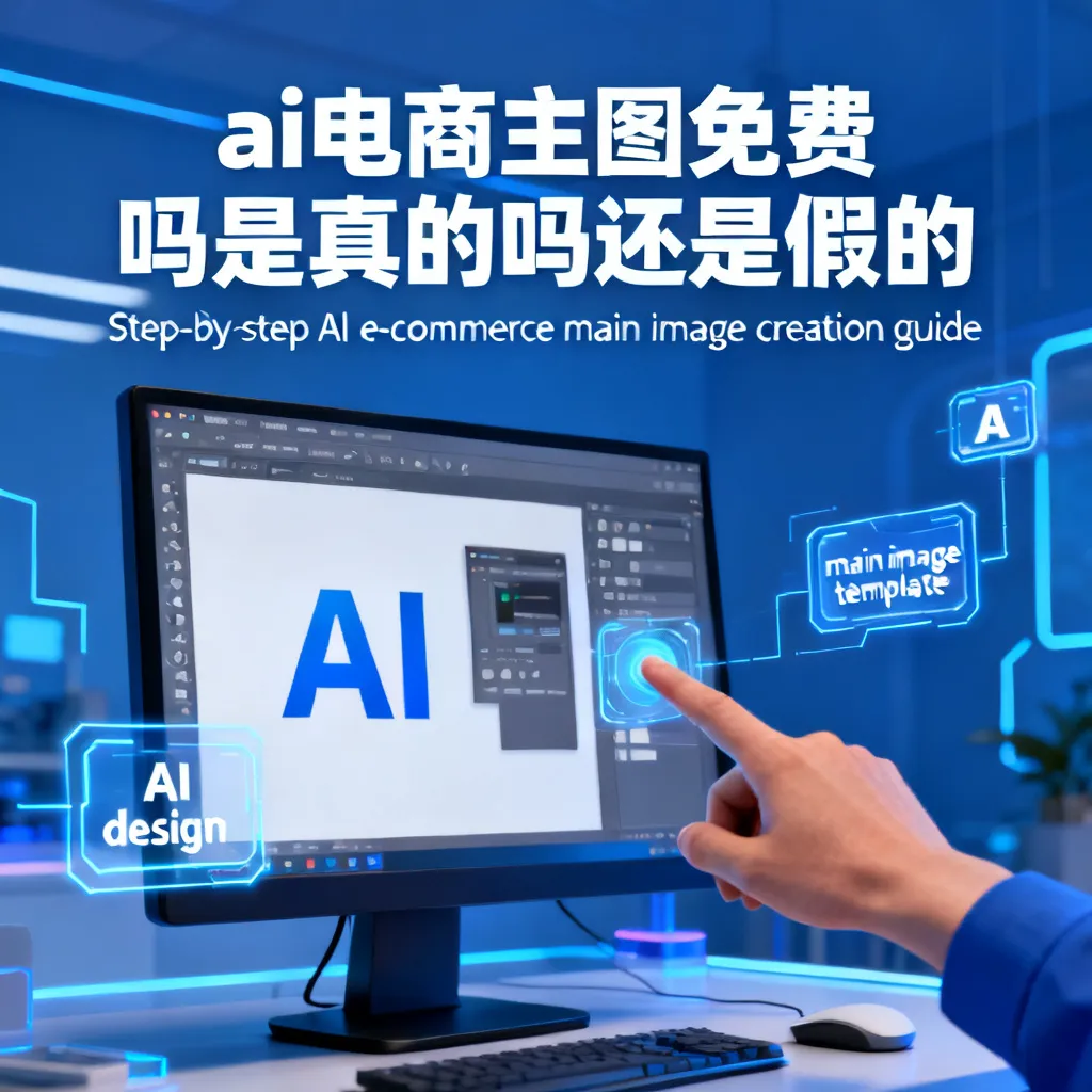 ai电商主图免费吗是真的吗还是假的配图1