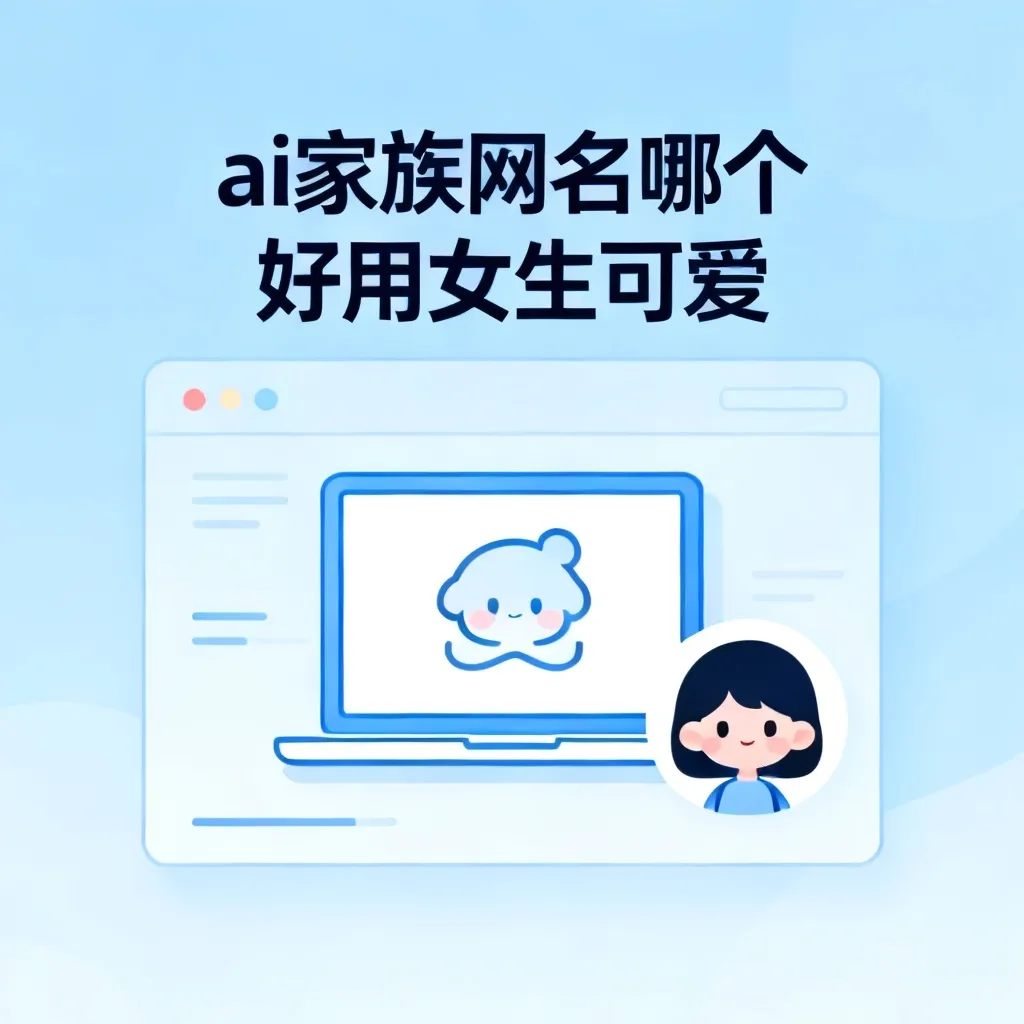 ai家族网名哪个好用女生可爱配图2