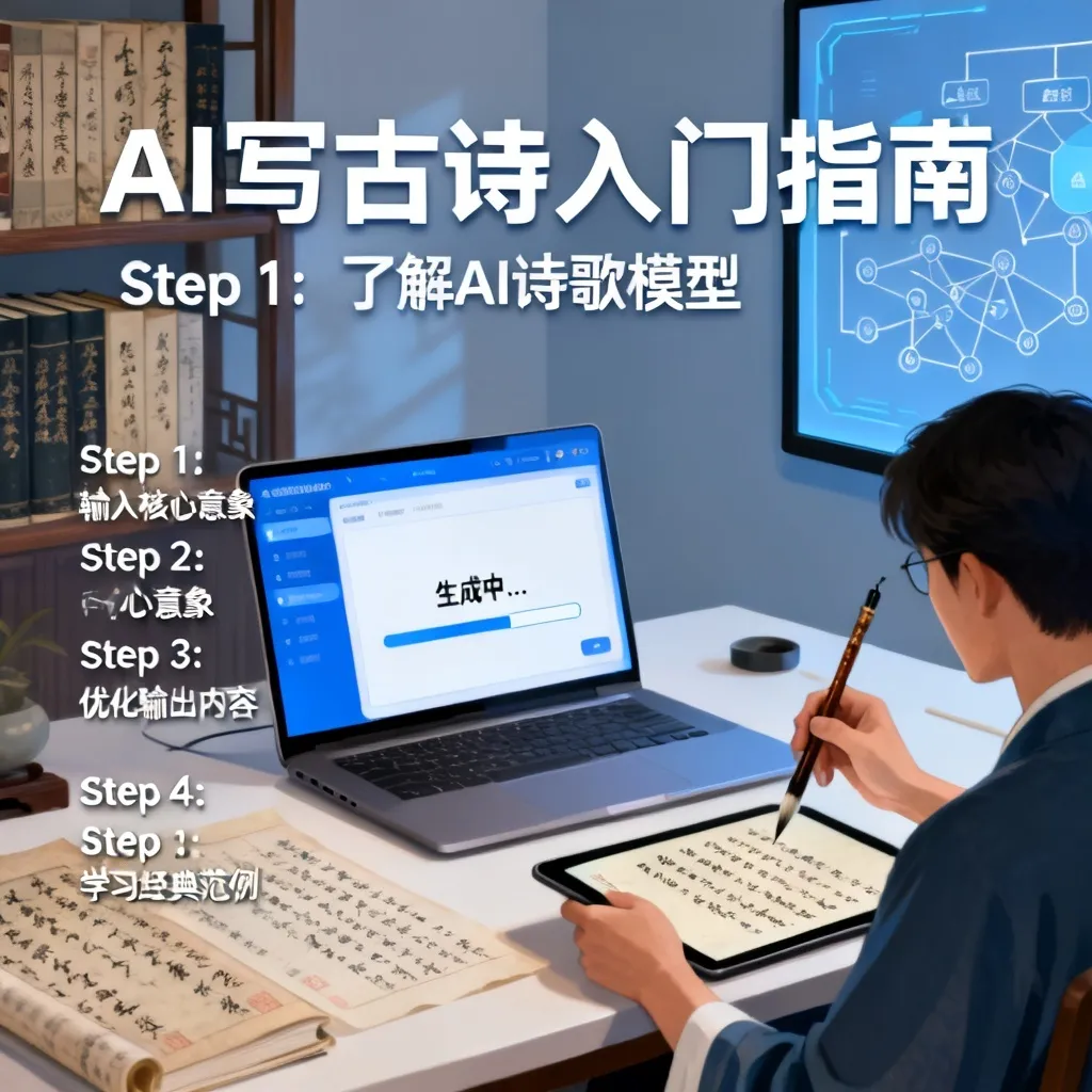 ai写古诗怎么入门的配图1
