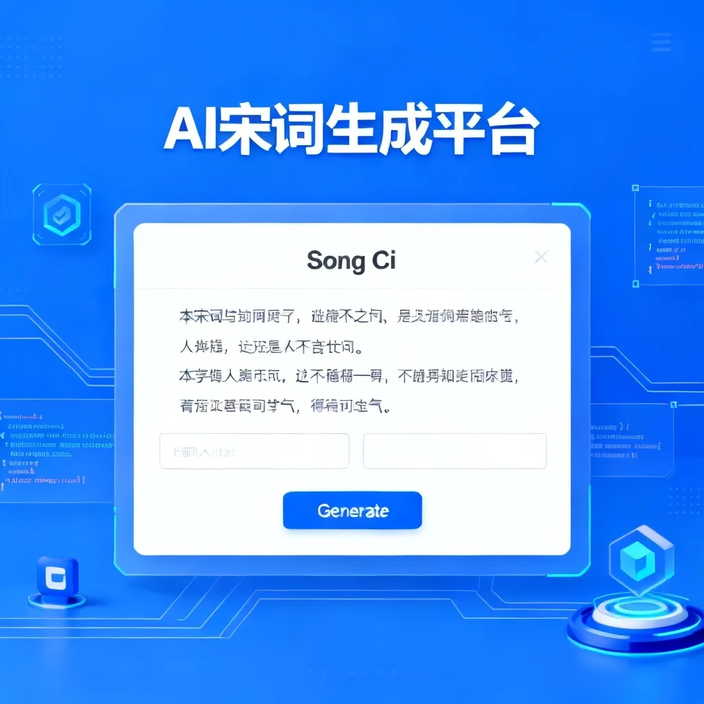 ai宋词生成平台软件配图1