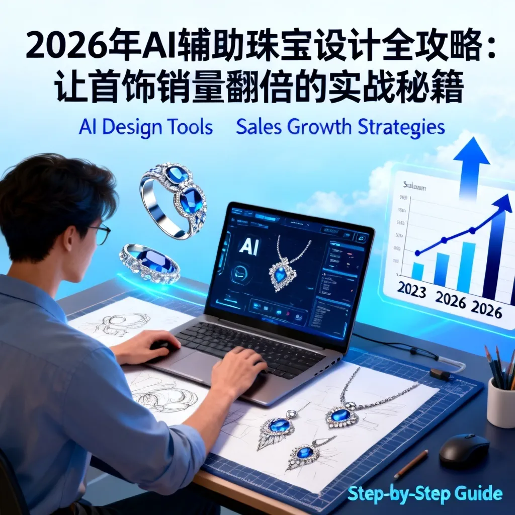 2026年AI辅助珠宝设计全攻略:让首饰销量翻倍的实战秘籍配图1