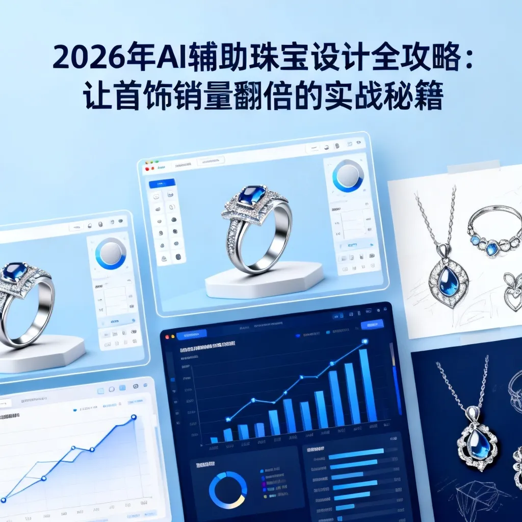 2026年AI辅助珠宝设计全攻略:让首饰销量翻倍的实战秘籍配图2