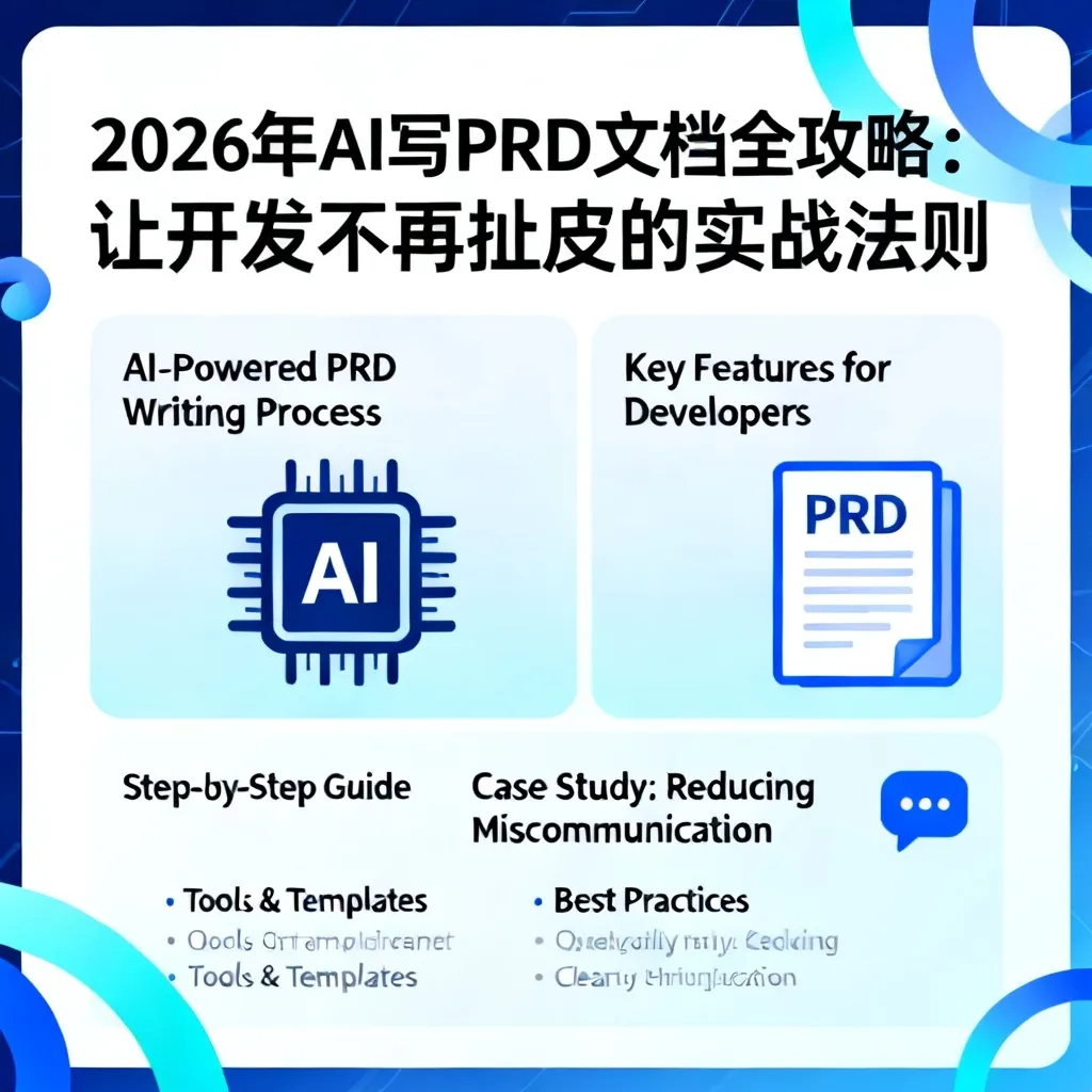 2026年AI写PRD文档全攻略:让开发不再扯皮的实战法则配图2