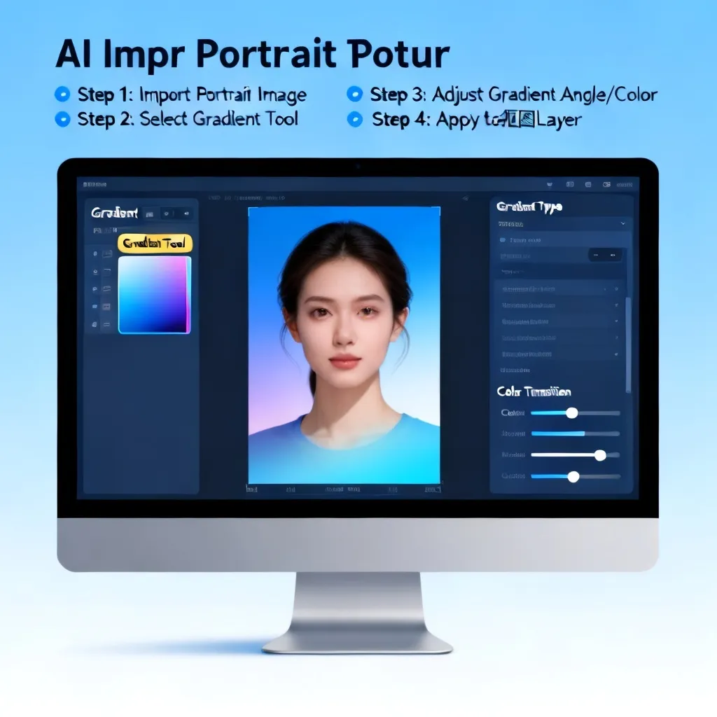 ai人像抠图怎么做渐变效果配图1