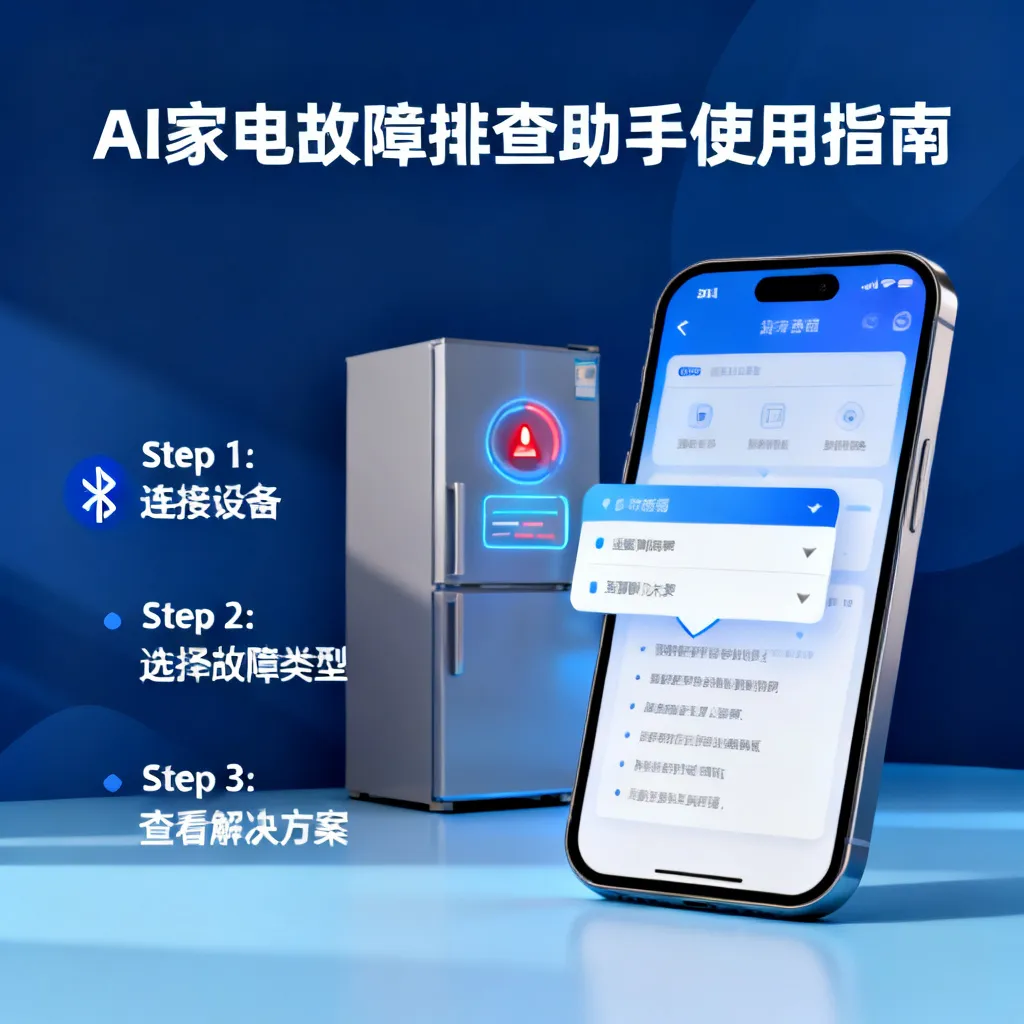 AI家电故障排查助手配图2