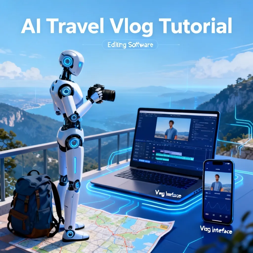 AI做旅行Vlog配图1