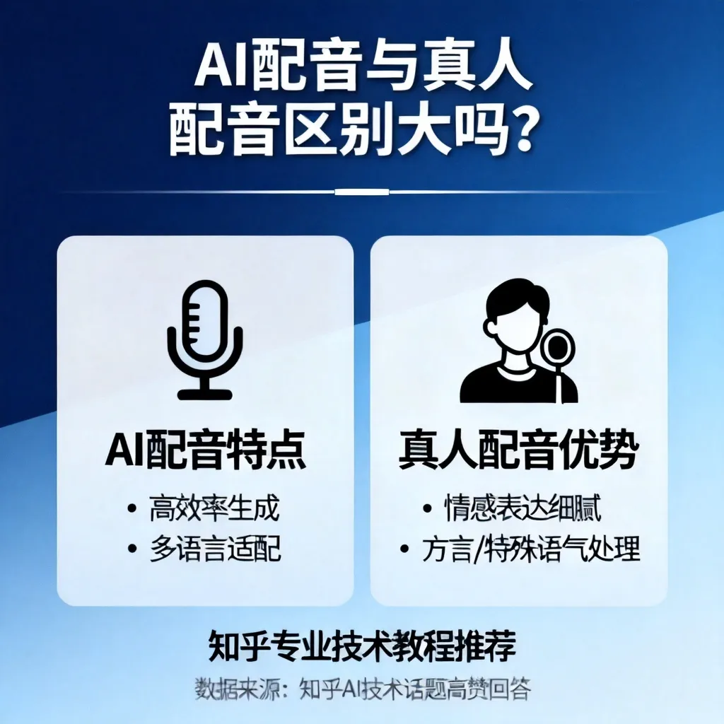 ai配音和真人配音区别大吗知乎推荐配图2
