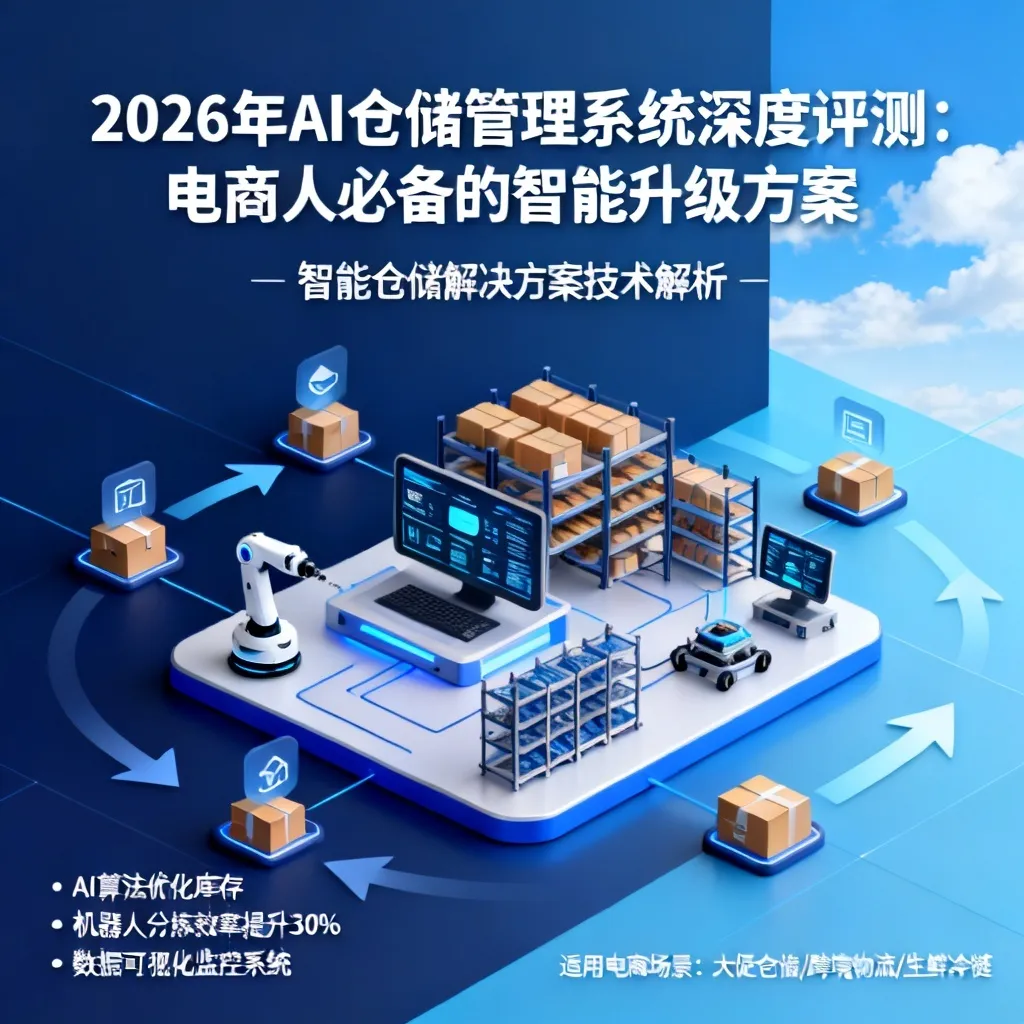 2026年AI仓储管理系统深度评测:电商人必备的智能升级方案配图2