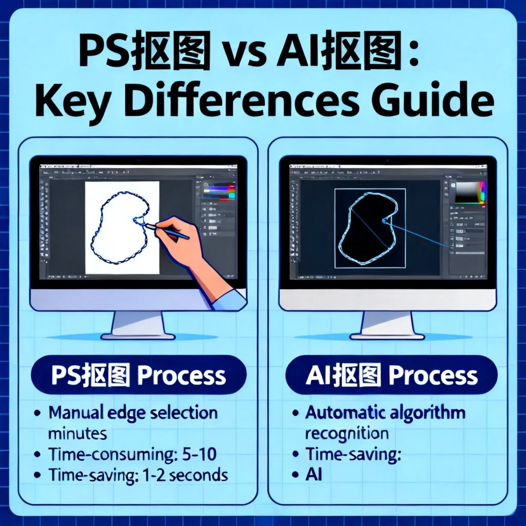 ps抠图和ai抠图区别配图1