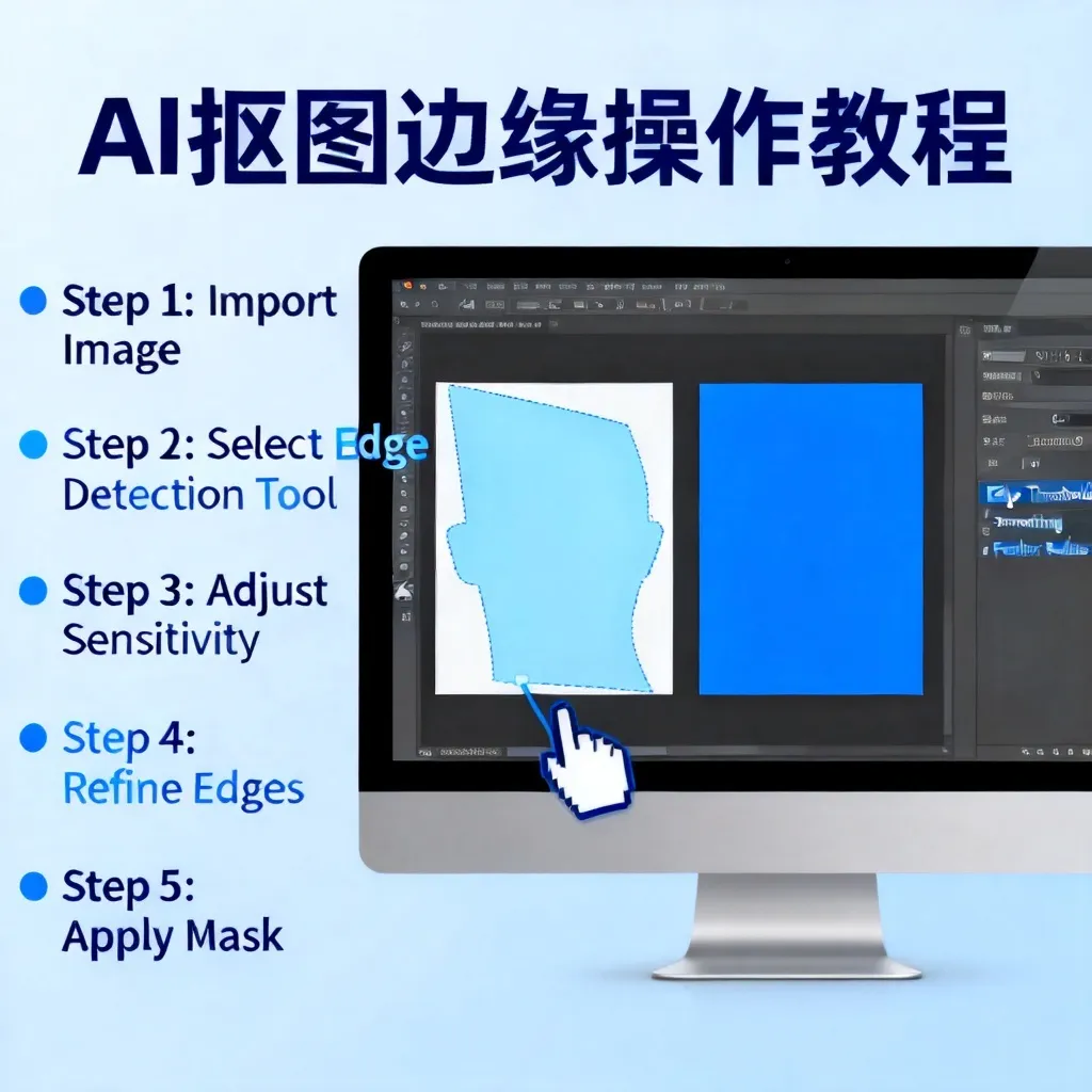 ai抠图边缘怎么操作图片配图1