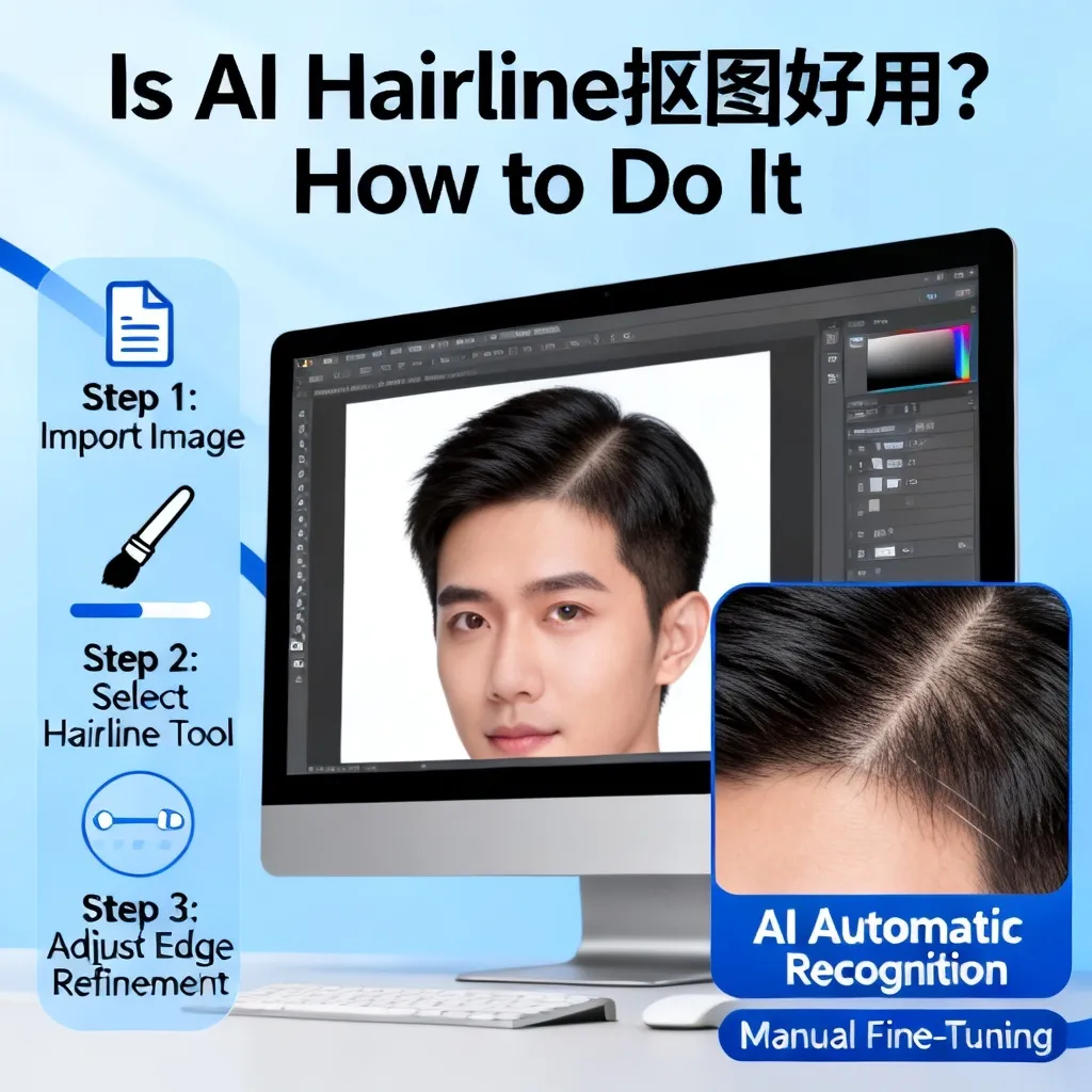 ai抠图头发丝好用吗怎么弄配图1
