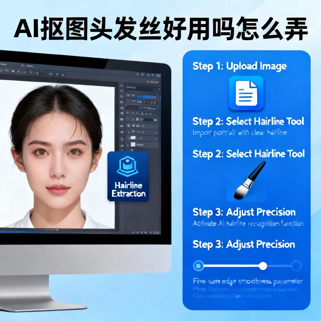 ai抠图头发丝好用吗怎么弄配图2