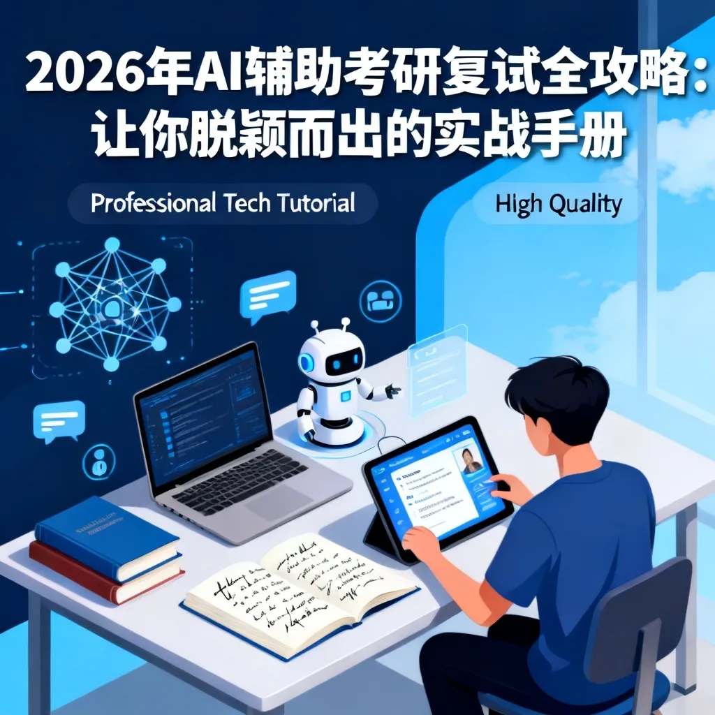 2026年AI辅助考研复试全攻略:让你脱颖而出的实战手册配图2