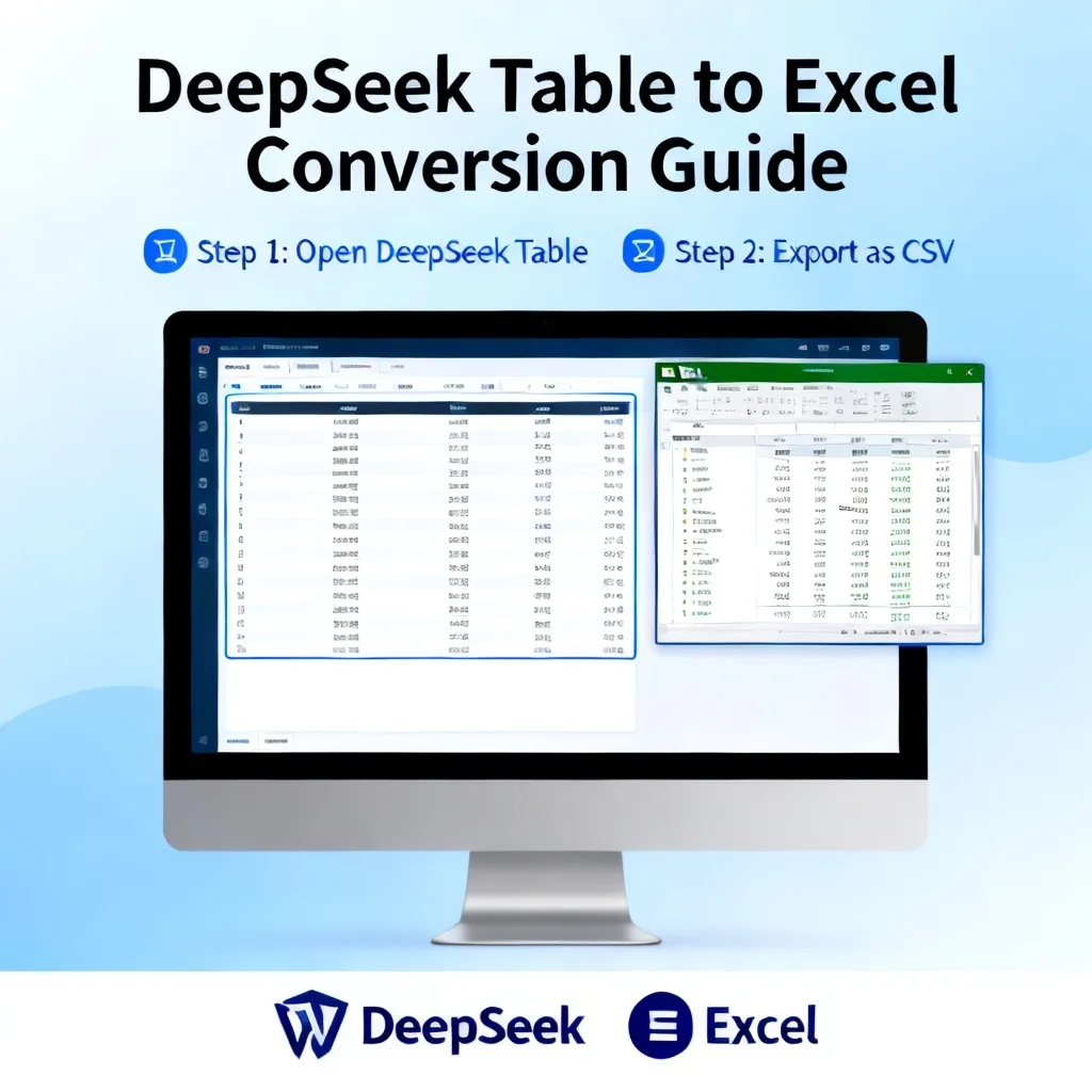 deepseek表格怎么转换成excel配图1