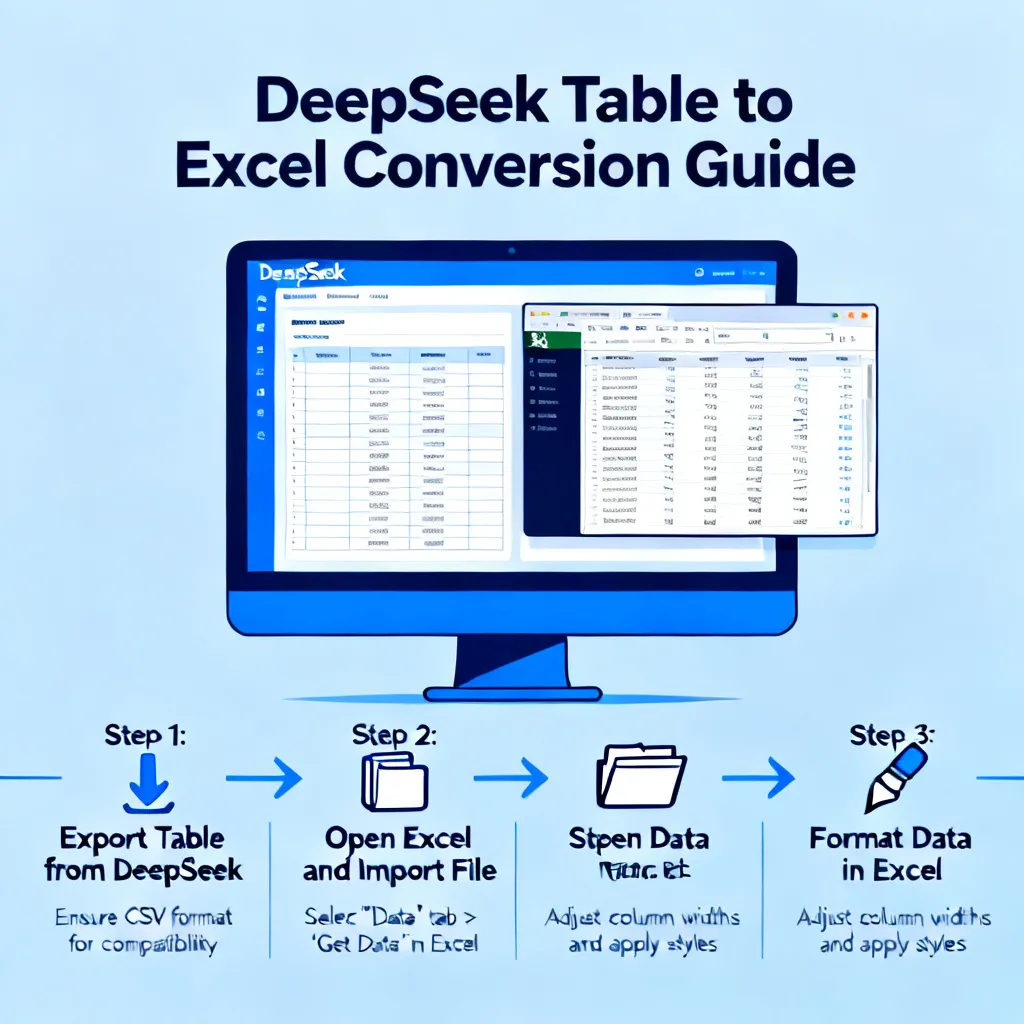 deepseek表格怎么转换成excel配图2