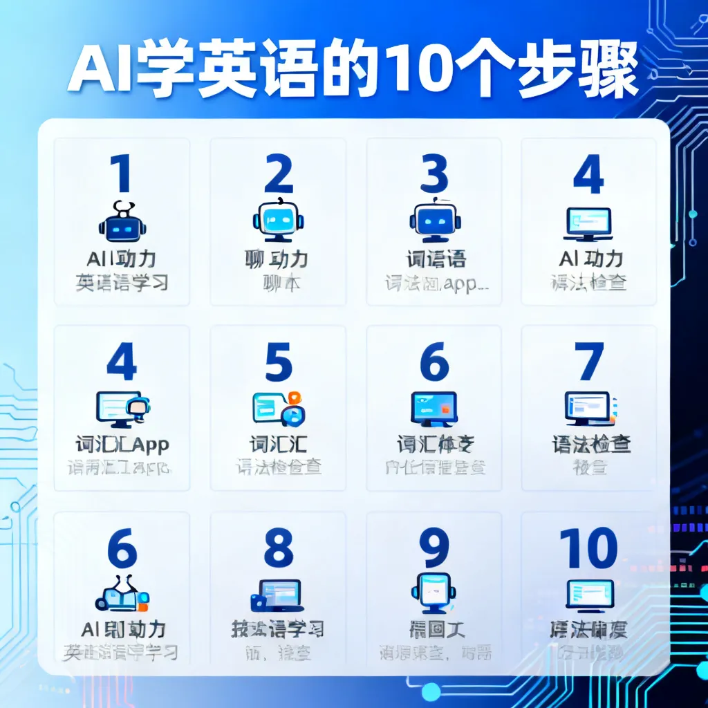 AI学英语的10个步骤配图1