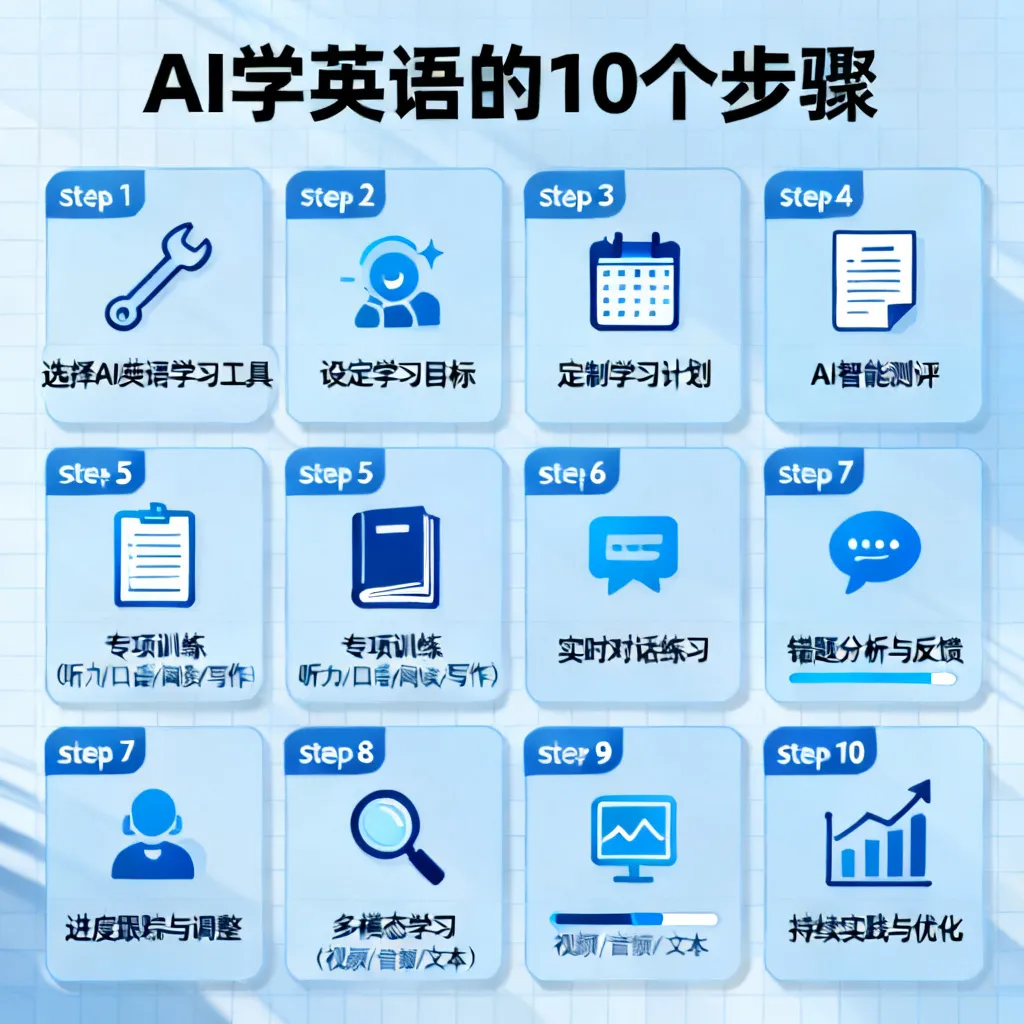 AI学英语的10个步骤配图2