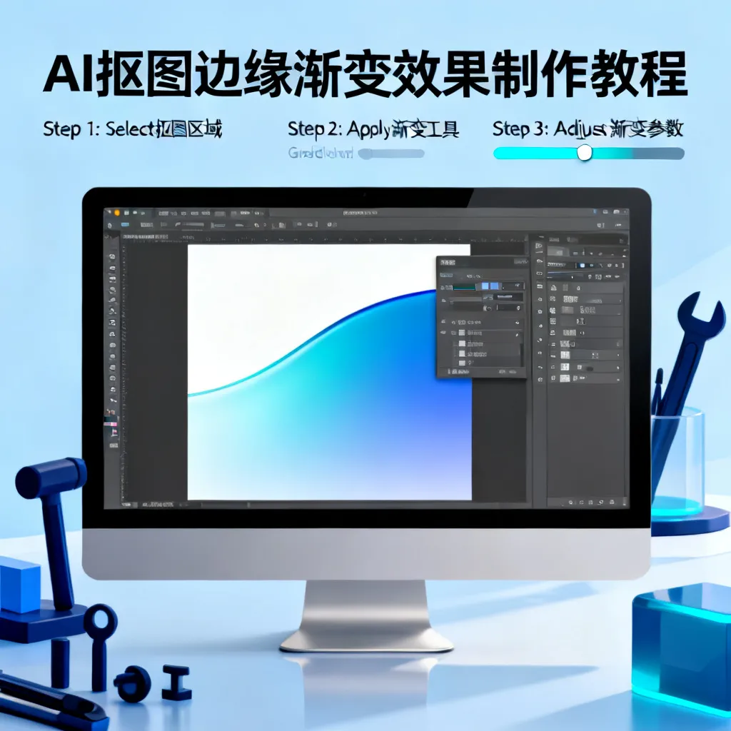 ai抠图边缘怎么做渐变效果配图2
