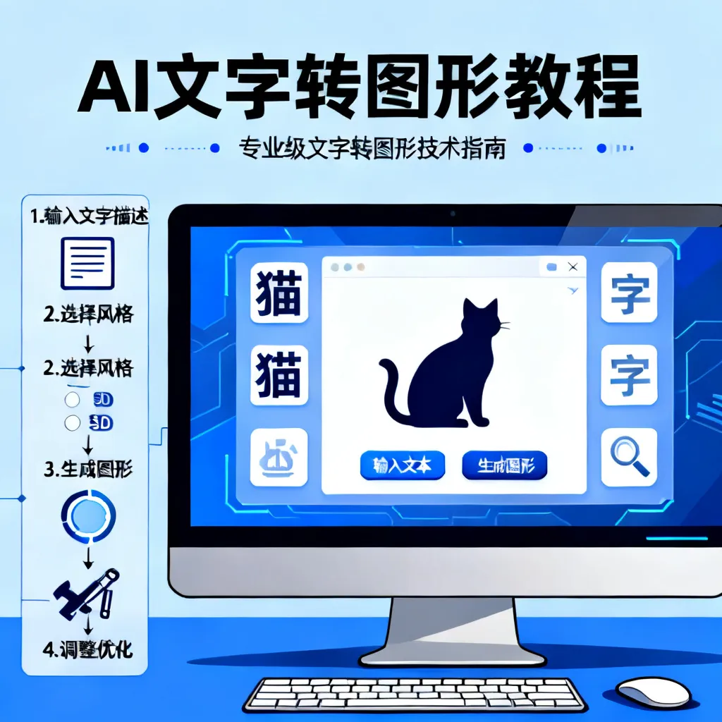 ai如何文字转图形配图2
