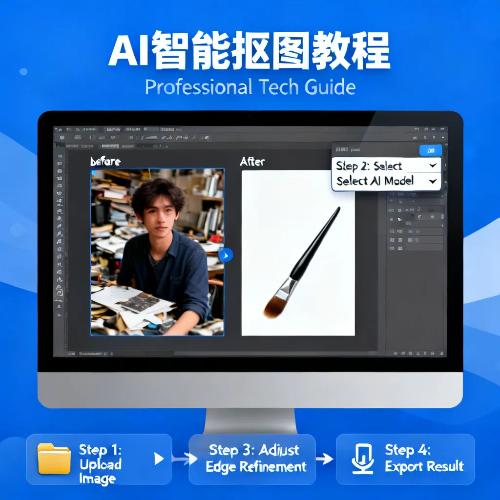 ai如何智能抠图配图2