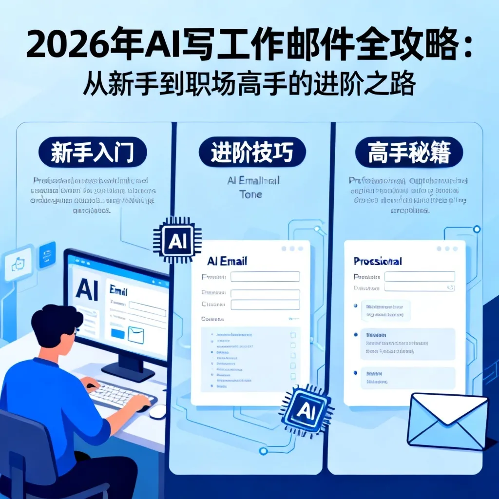 2026年AI写工作邮件全攻略:从新手到职场高手的进阶之路配图2