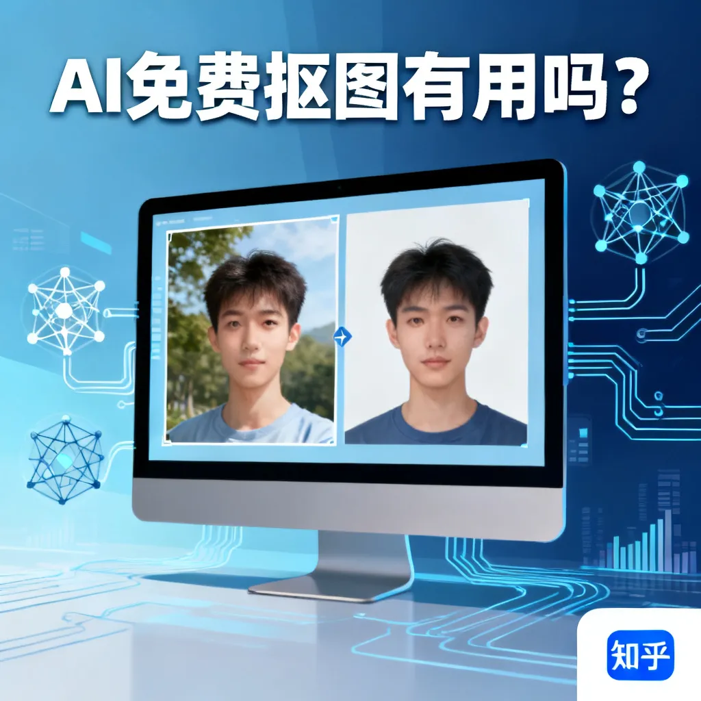 2026实测！ai免费抠图有用吗知乎？从翻车到惊艳的真实体验